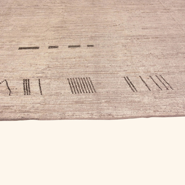 Zameen Transitional Wool Rug - 13'11" x 15'1"