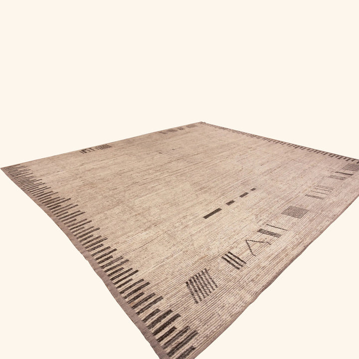 Zameen Transitional Wool Rug - 13'11" x 15'1"