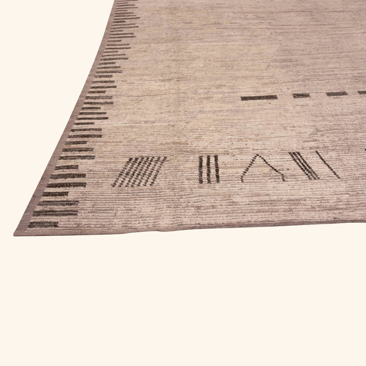 Zameen Transitional Wool Rug - 13'11" x 15'1"