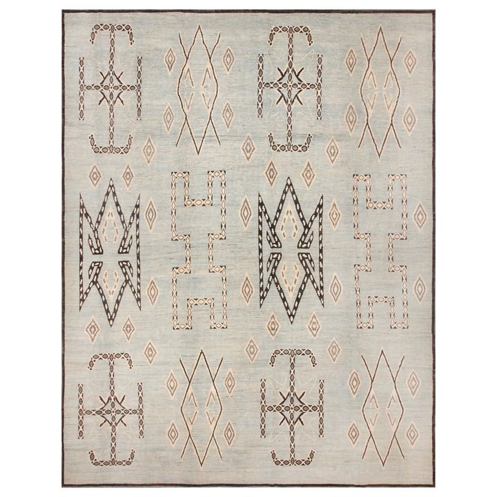 Zameen Transitional Wool Rug - 14' x 18'