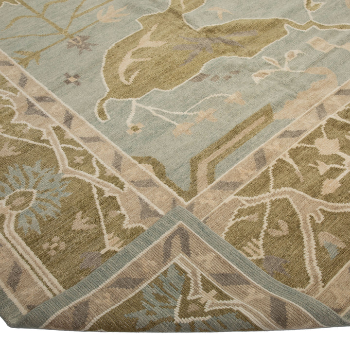 Tibetan Contemporary Wool Rug - 13' x 18'