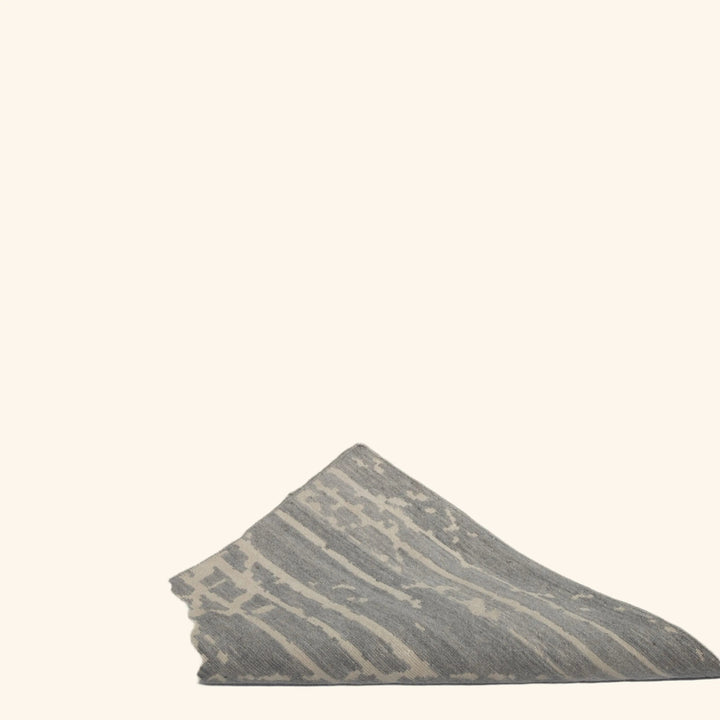 Tibetan Contemporary Wool Silk Blend Rug - 13' x 18'