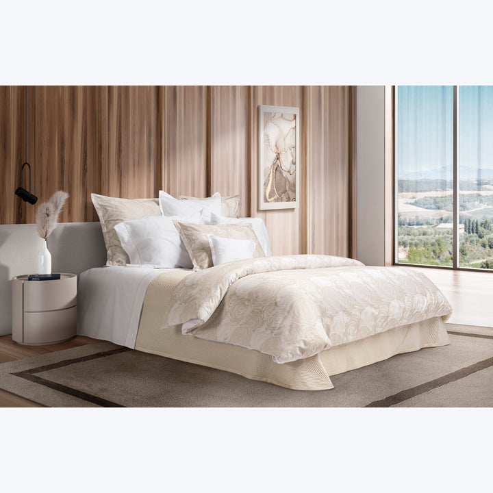 Grazia Duvet & Sham Beige / Pillow Sham / Standard