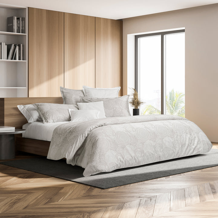 Grazia Duvet & Sham Grey / Pillow Sham / Standard