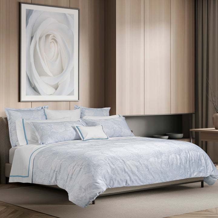 Grazia Duvet & Sham Light Blue / Pillow Sham / Standard