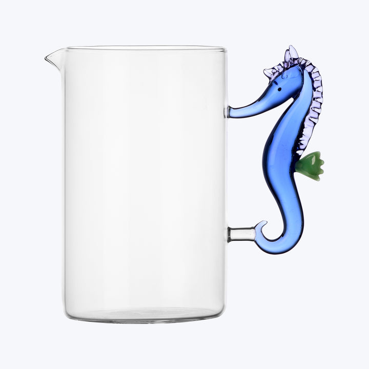 Ichendorf Marine Garden Jug, Seahorse Blue