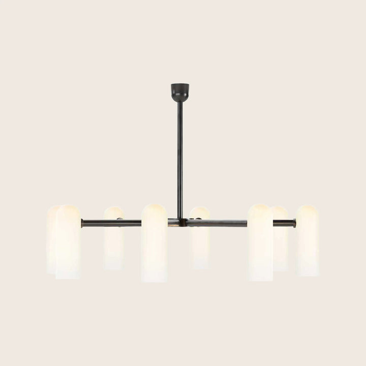 Odyssey Round Md Chandelier Black Gunmetal