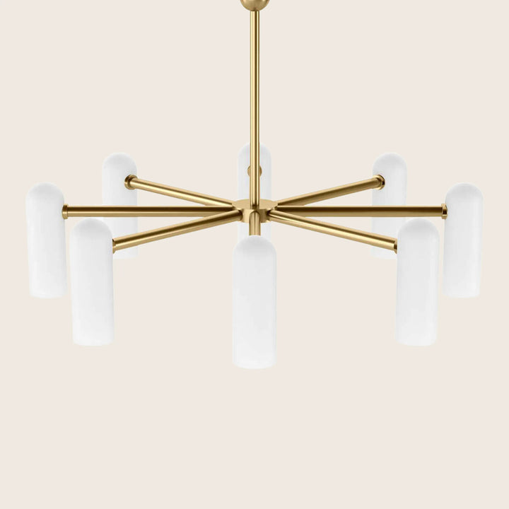 Odyssey Round Md Chandelier Burnished Brass
