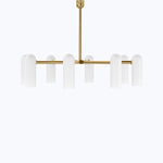 Odyssey Round Md Chandelier Burnished Brass