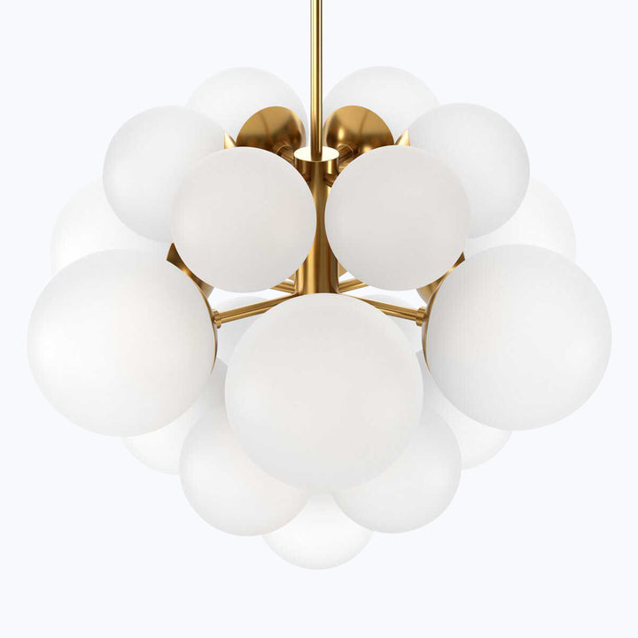 Nova Chandelier Brunished Brass