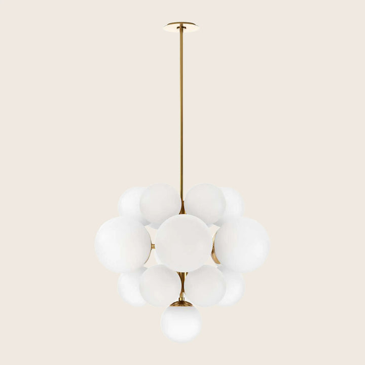 Nova Chandelier Brunished Brass