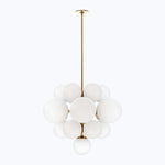 Nova Chandelier Brunished Brass