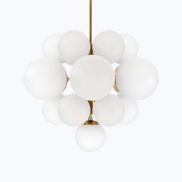Nova Chandelier Brunished Brass