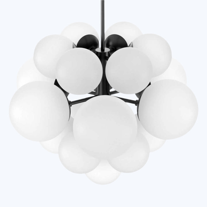 Nova Chandelier Black Gunmetal