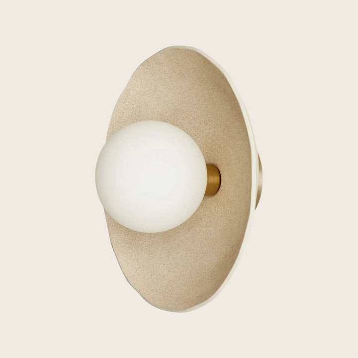 Organic Ceramic Sconce