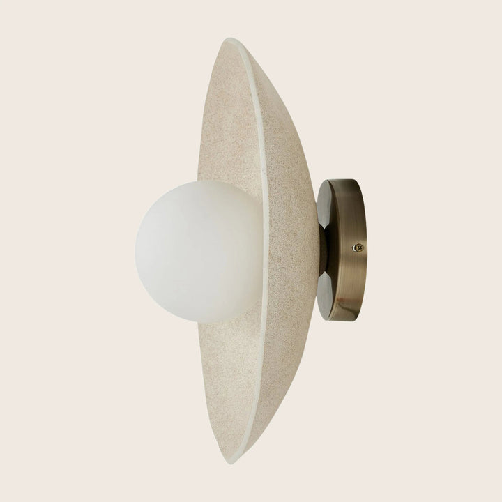 Organic Ceramic Sconce
