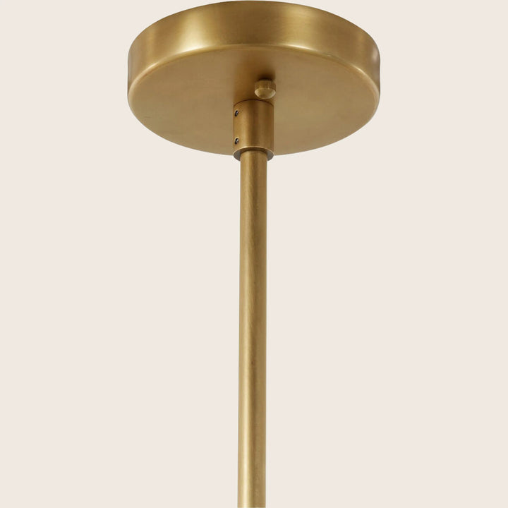 Pellman Chandelier Matte Brass
