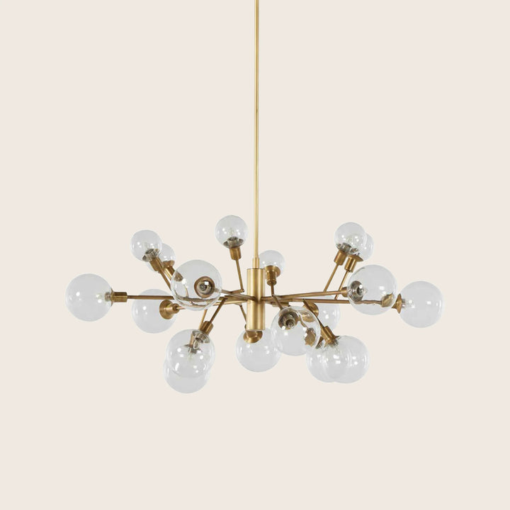 Pellman Chandelier Matte Brass