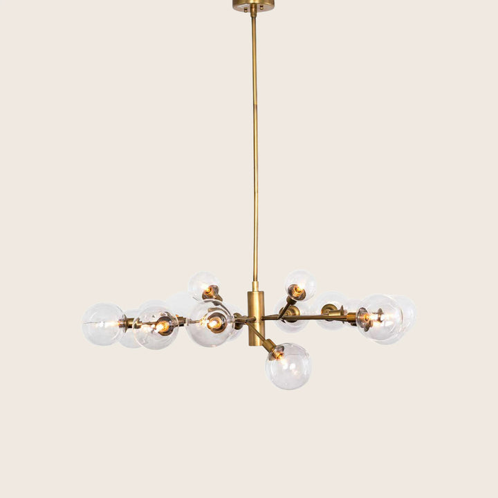 Pellman Chandelier Matte Brass