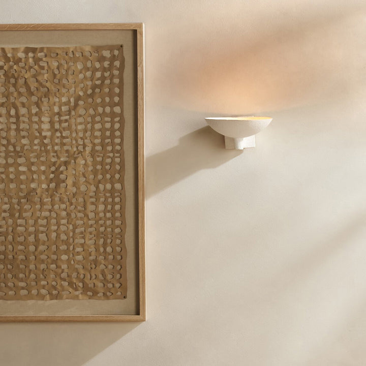 Santorini Sconce White