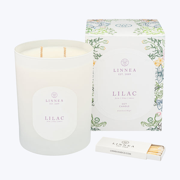 Lilac Candle