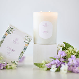 Lilac Candle - hover