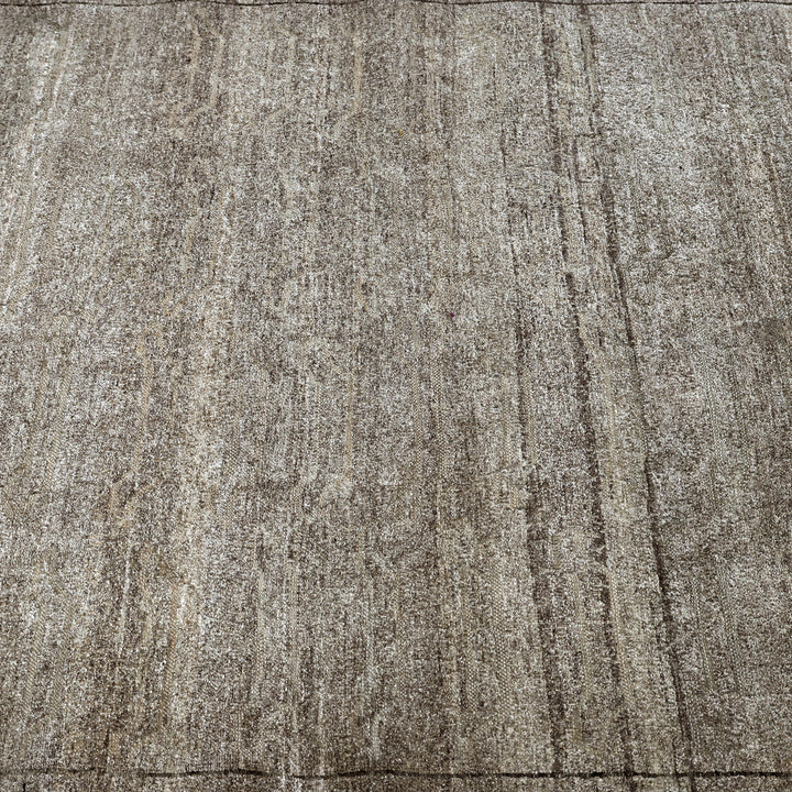 Brown Alchemy Textured Wool Rug - 4'1" x 6'4"