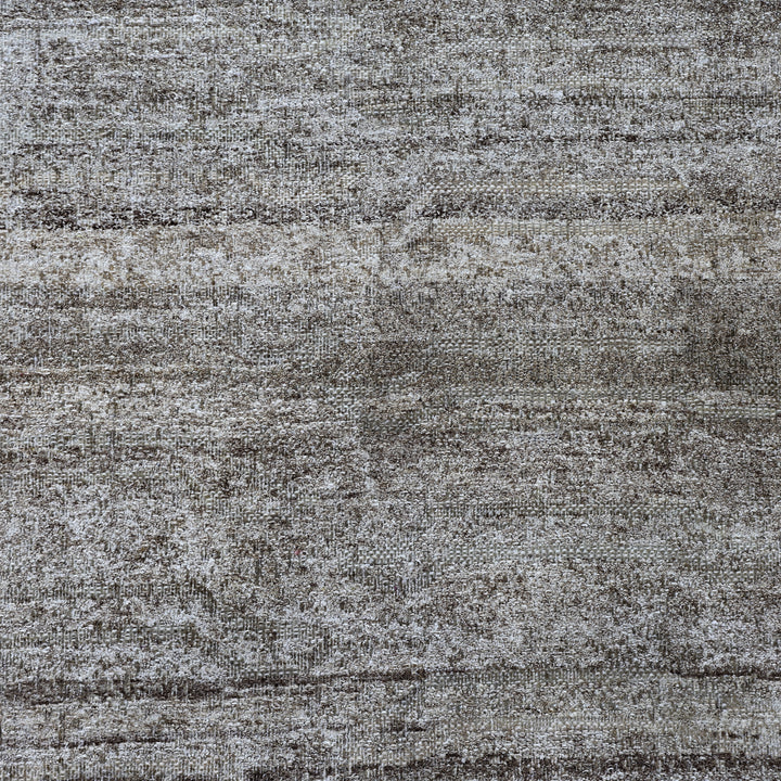 Brown Alchemy Textured Wool Rug - 4'1" x 6'4"