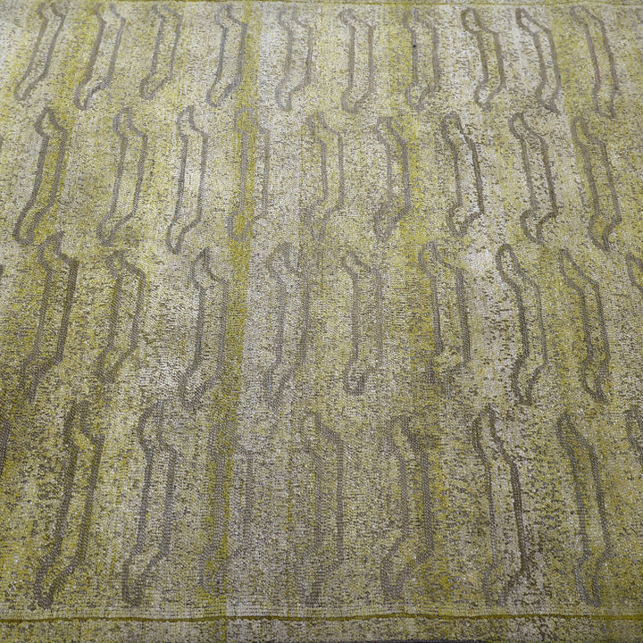 Gold Alchemy Textured Wool Rug - 4'1" x 6'3"