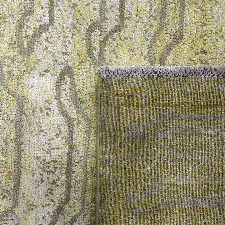 Gold Alchemy Textured Wool Rug - 4'1" x 6'3"