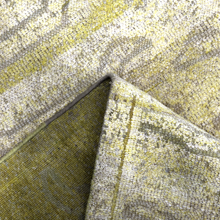 Gold Alchemy Textured Wool Rug - 4'1" x 6'3"