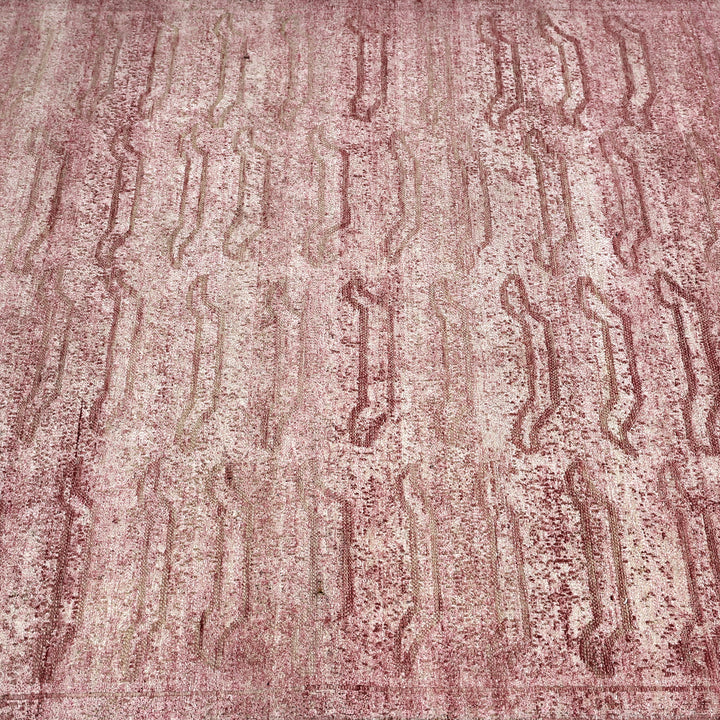 Pink Alchemy Textured Wool Rug - 3'11" x 6'1"