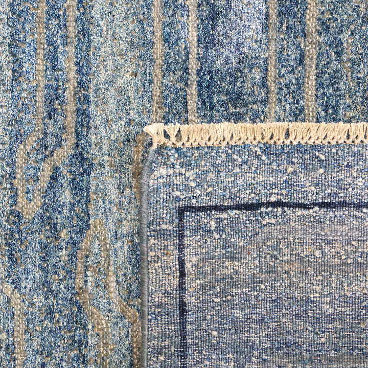 Blue Alchemy Textured Wool Rug - 3'11" x 6'4"