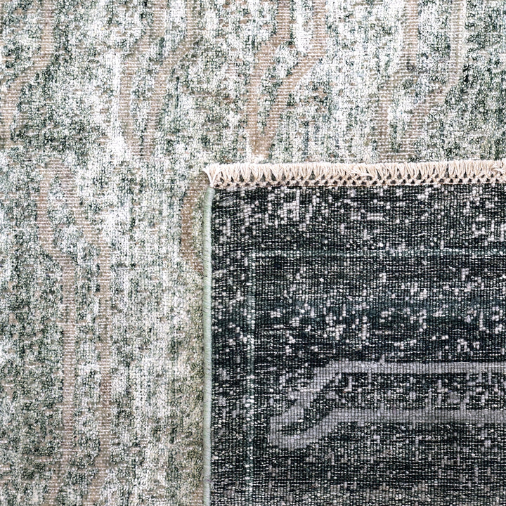 Green Alchemy Textured Wool Rug - 4'1" x 6'