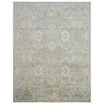 Multicolored Traditional Silk Rug - 6' x 9'