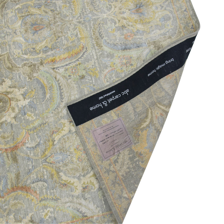 Multicolored Traditional Silk Rug - 6' x 9'