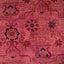 Pink Overdyed Wool Rug - 7'10" x 10'1"