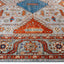 Grey Traditional Serapi Wool Rug - 8' x 9'11"