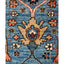 Light Blue Traditional Serapi Wool Rug - 9'2" x 11'11"