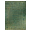 Green Overdyed Wool Rug - 9'1" x 12'4"