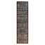 Light Blue Traditional Serapi Wool Runner - 2'8" x 9'9"