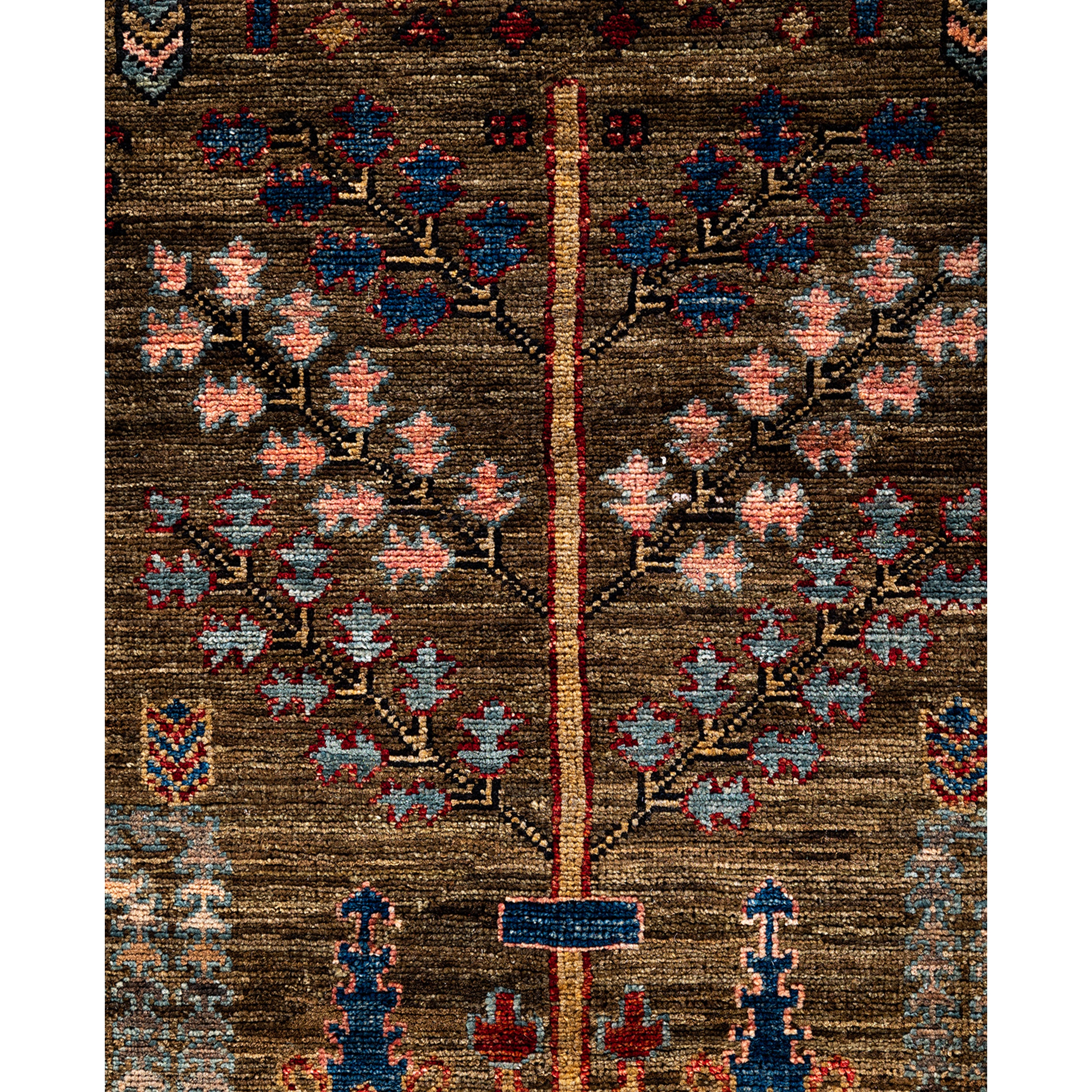 Red Traditional Serapi Wool Rug - 8'2" x 9'11"