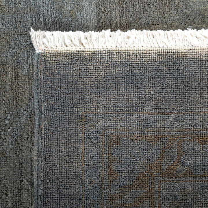 Grey Overdyed Wool Rug - 11'10" x 14'10"