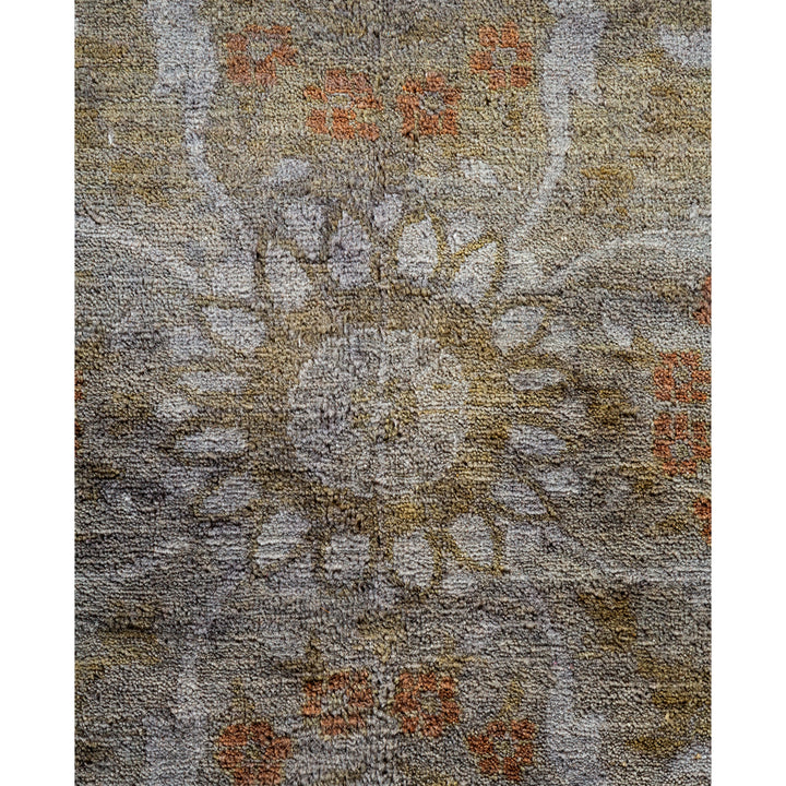 Grey Overdyed Wool Rug - 10' x 13'7"