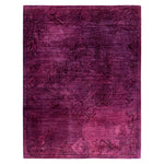 Pink Overdyed Wool Rug - 8'1" x 10'3"