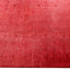 Red Overdyed Wool Rug - 6'2" x 8'10"