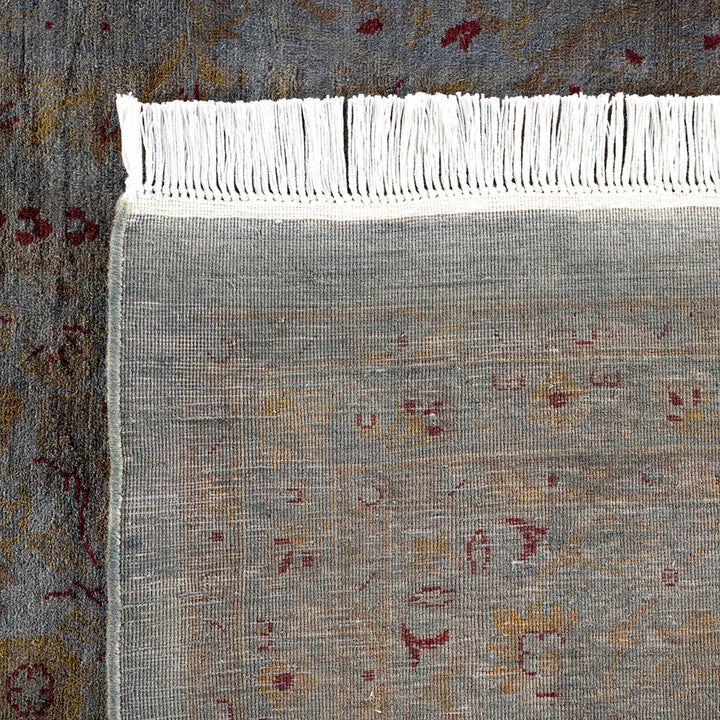 Grey Overdyed Wool Rug - 9'3" x 12'5"