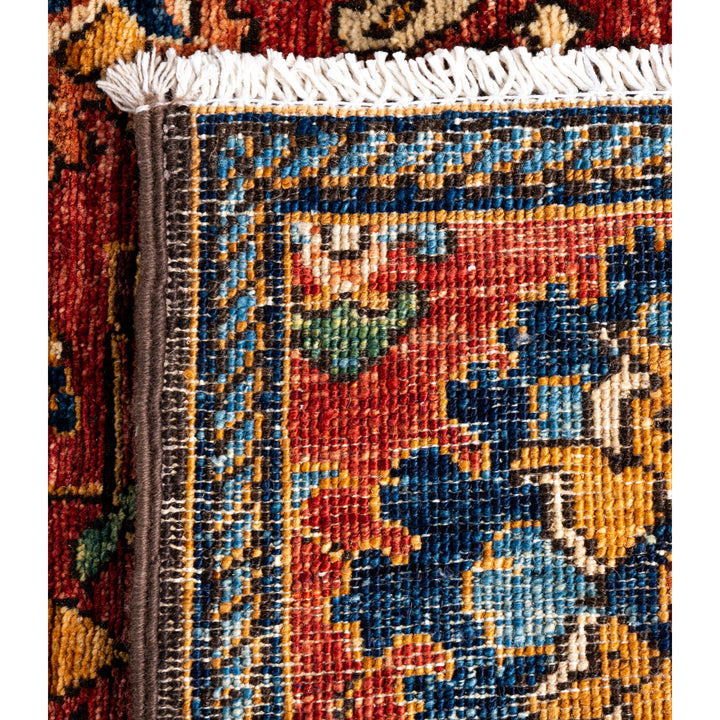 Red Traditional Serapi Wool Rug - 2'9" x 19'2"