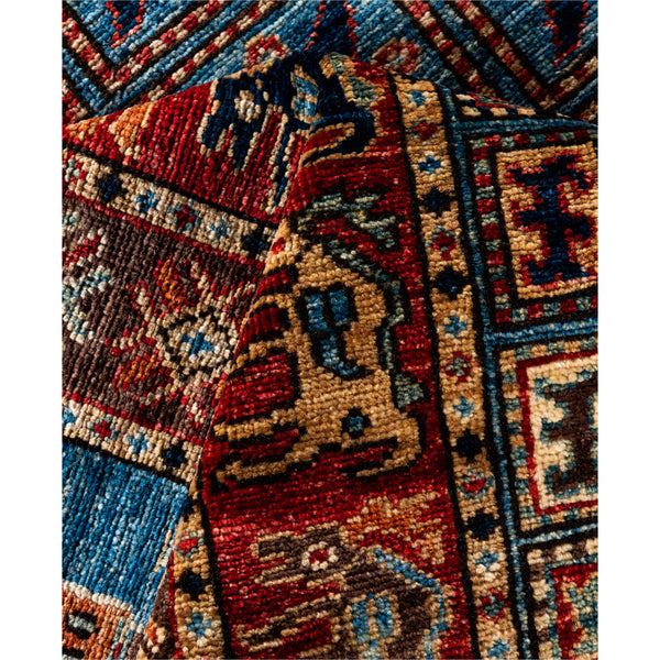 Multicolored Traditional Serapi Wool Rug - 8' x 9'8"