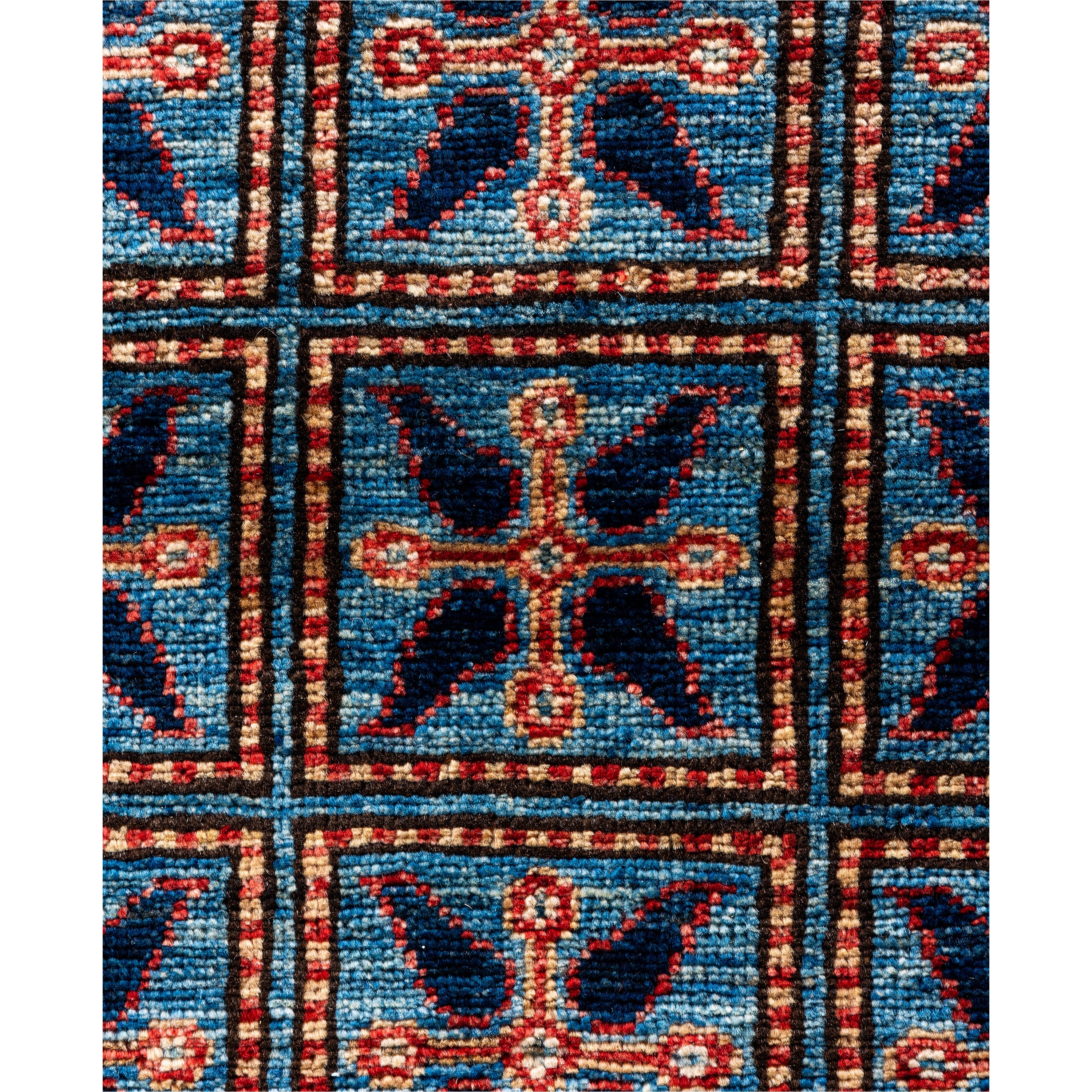 Multicolored Traditional Serapi Wool Rug - 8' x 9'8"